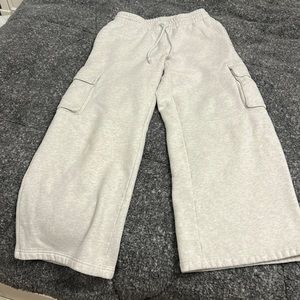 Aritzia TNA cozy fleece mega cargo
